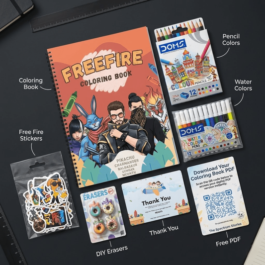 Free Fire Coloring Book