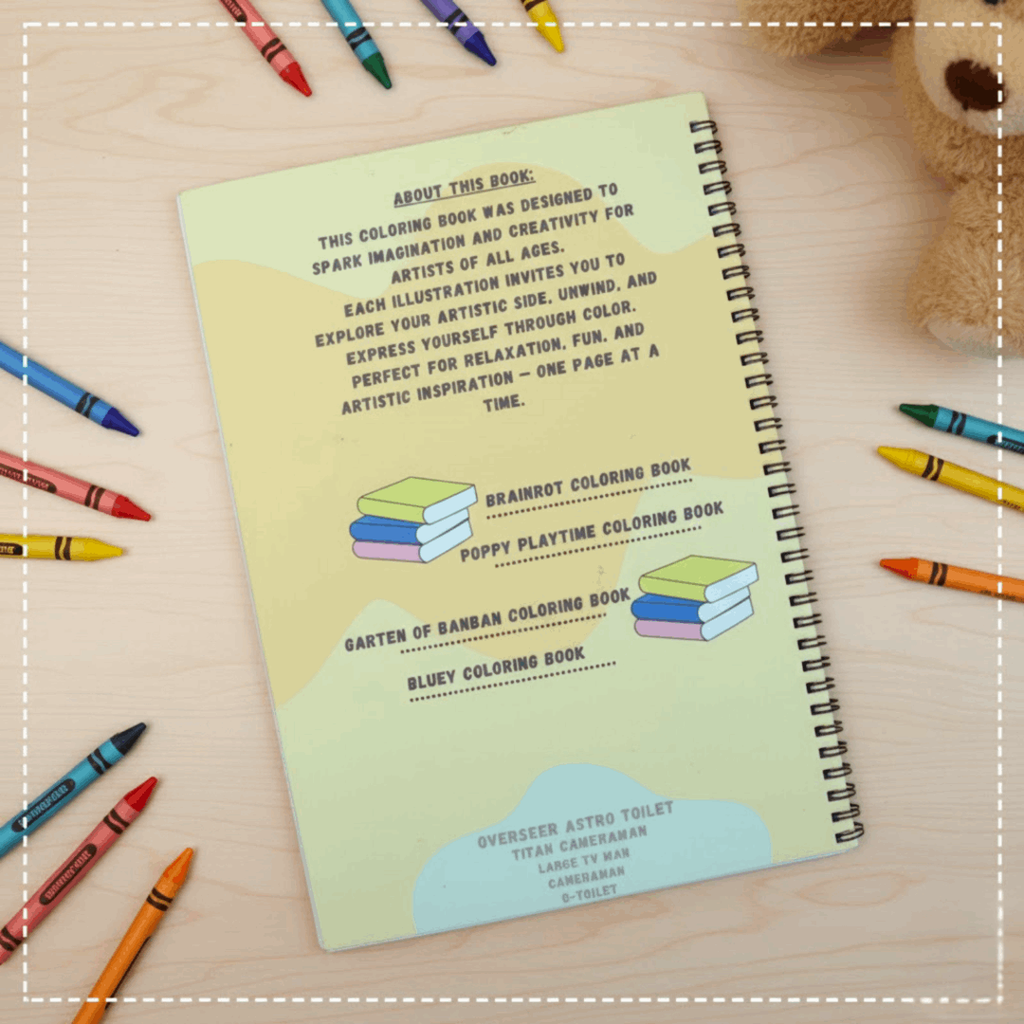 Skibidi Fun Coloring Book: Creative Activity for Kids
