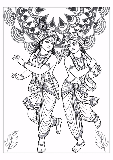 Coloring Illustration