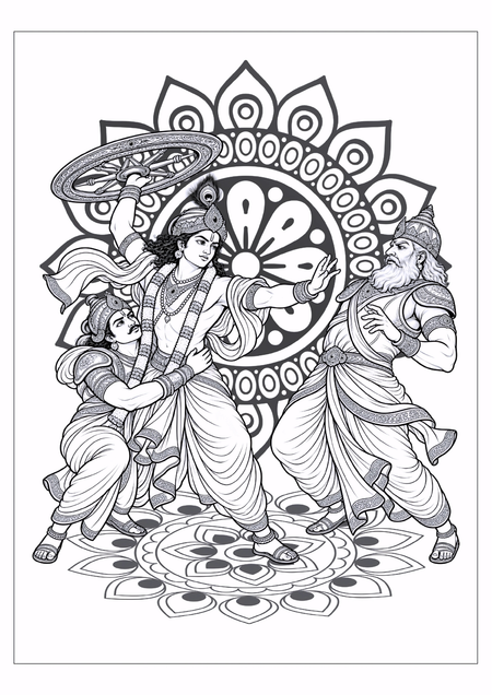 Coloring Illustration