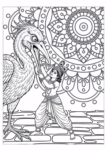 Coloring Illustration