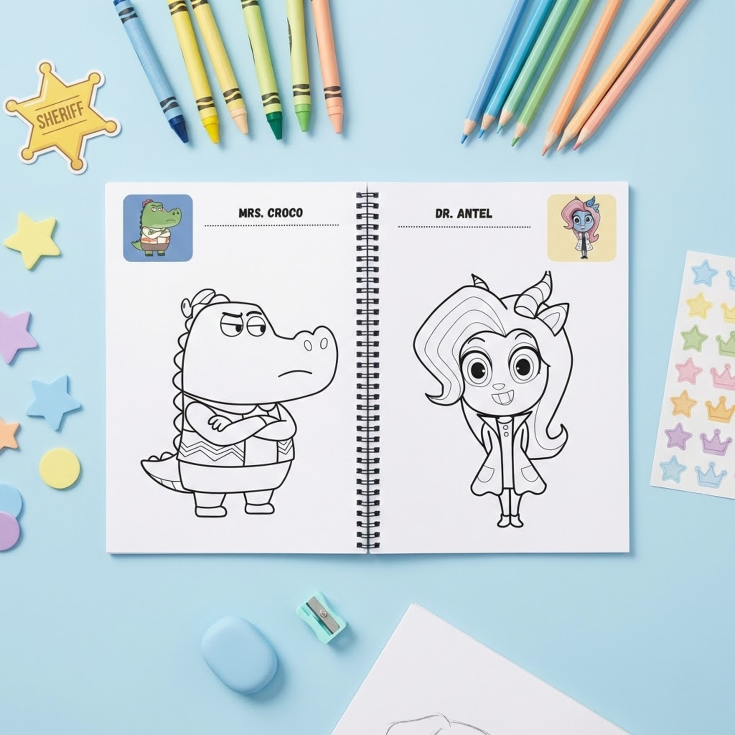 Sheriff Labrador Coloring Book The Spectrum Stories