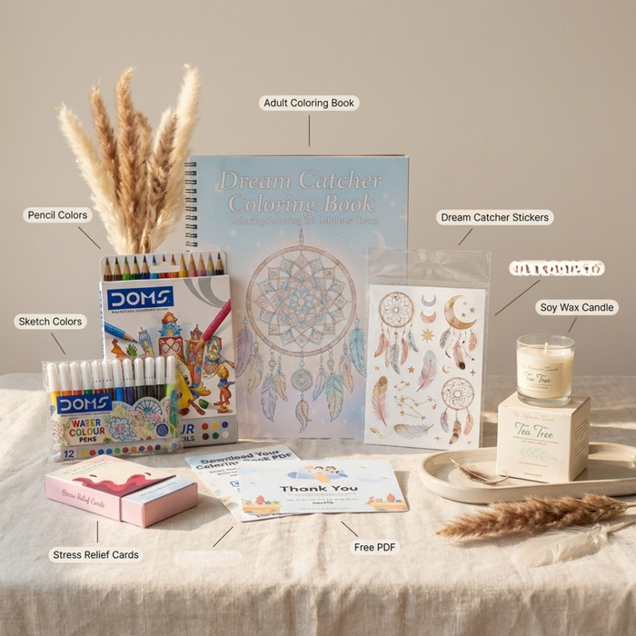 Dream Catcher Coloring Book