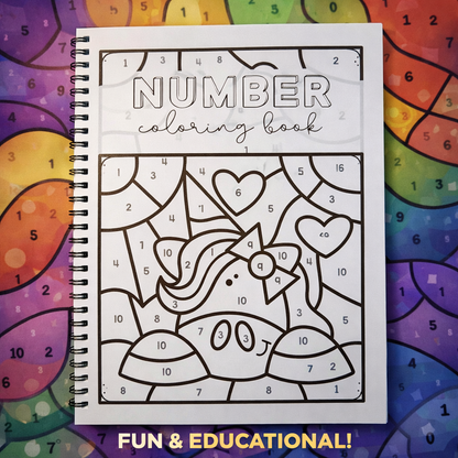Color By Number Mysteries for Kids | 30+ Fun Illustrations | Color By Letter & Number | A4 Wiro Bound | Screen-Free Learning