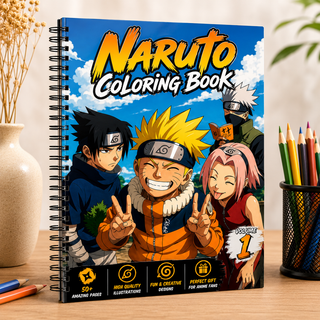 Naruto Coloring Book for Adults