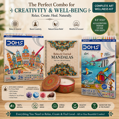 Mindful Mandalas: Adult Coloring Book for Stress Relief & Relaxation