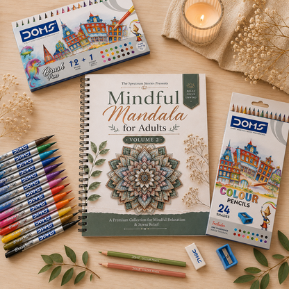 Mindful Mandala for Adults – Volume 2 | Relaxing Coloring Book