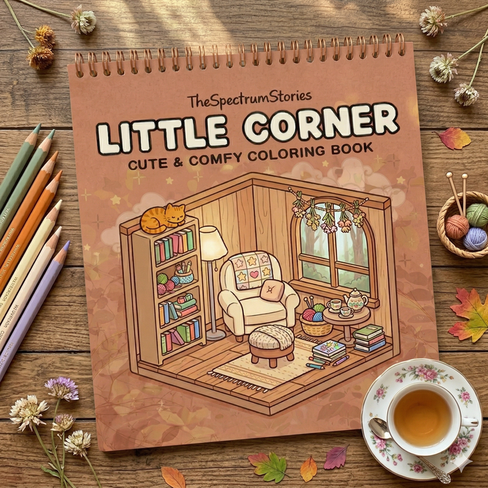 Little Corner Coloring Book