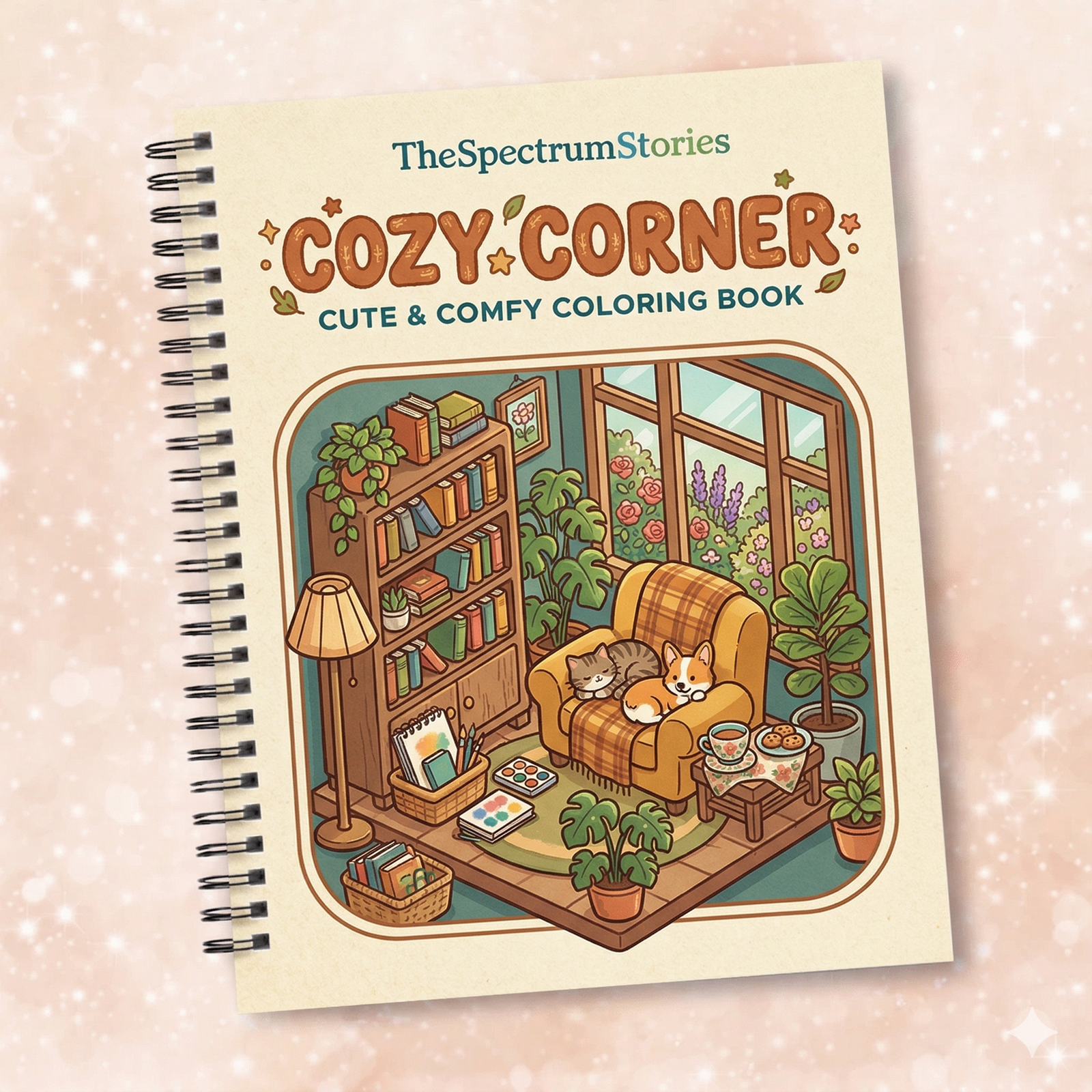 Cozy Corner Coloring Book The Spectrum Stories