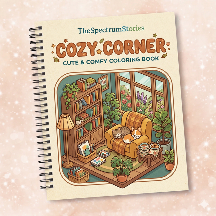 Cozy Corner Coloring Book