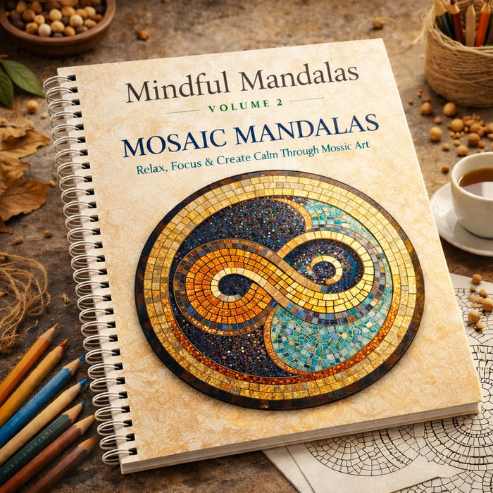 Mandalas Volume 2 Coloring Book