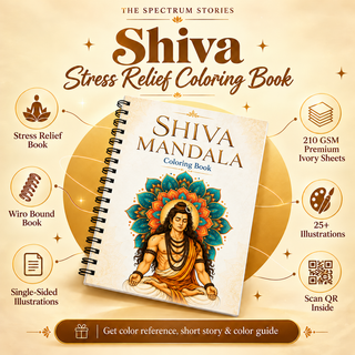 Shiva Mandala Coloring Book