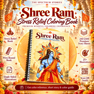 Shree Ram Mandala Coloring Book