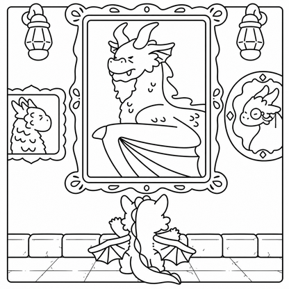 Fantasy Land Adult Coloring Book – A Magical Escape
