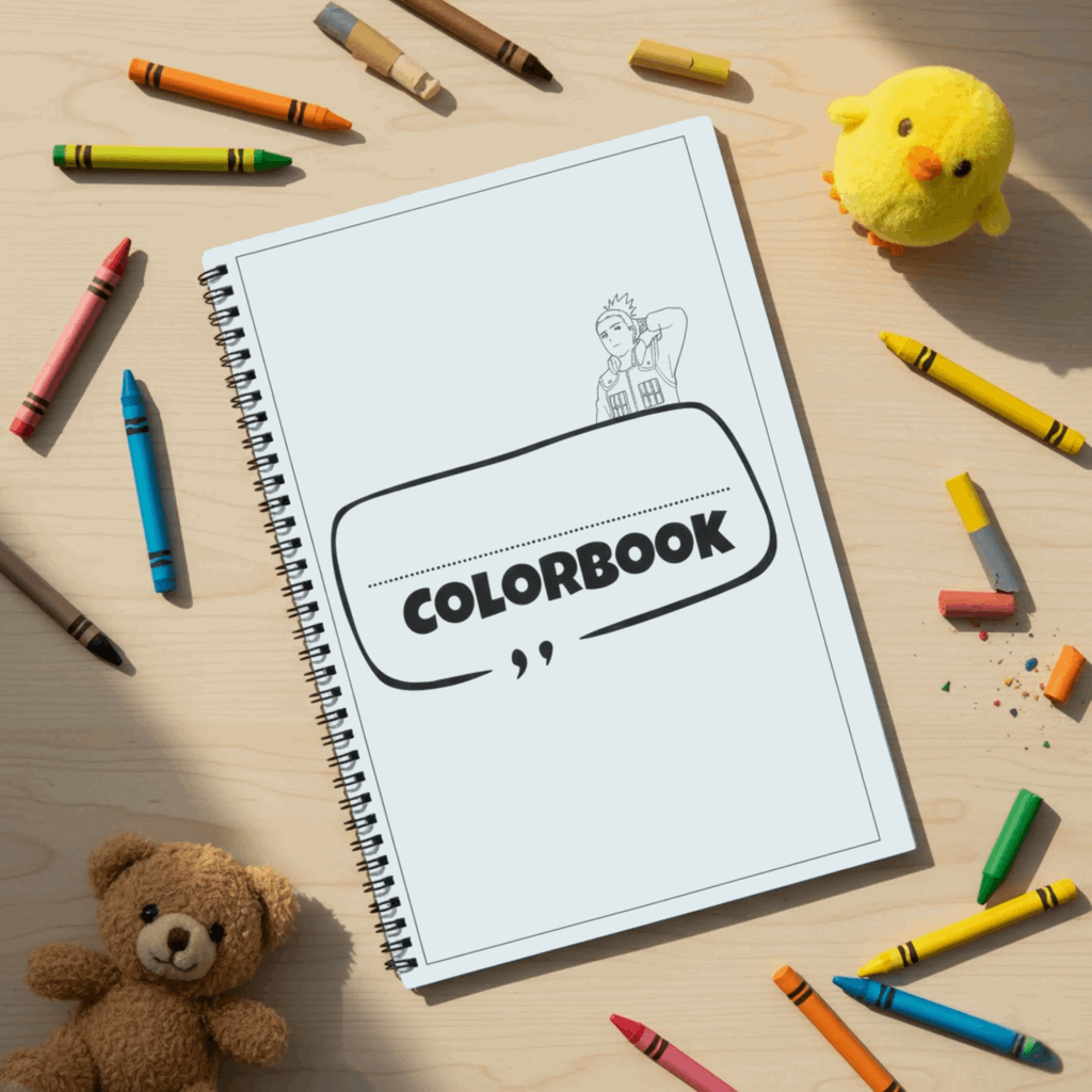 Anime Coloring Book - 30 Premium Character Designs