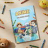 Anime Coloring Book - 30 Premium Character Designs