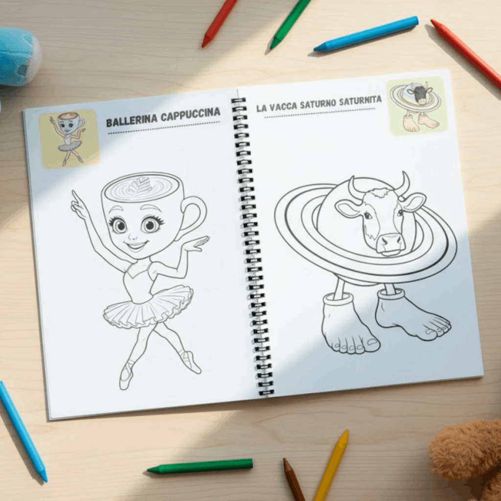 Brainrot Coloring Book Set - 3 Books Featuring Skibidi & Anime