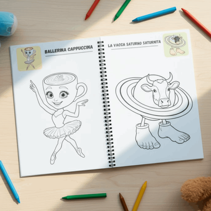 Brainrot Coloring Book Set - 3 Books Featuring Skibidi & Anime