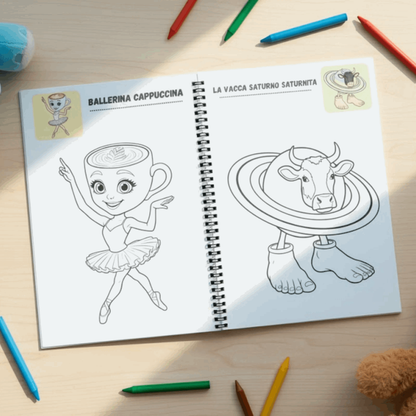 brainrot coloring book - Viral Internet Culture Art Book for Teens & Adults