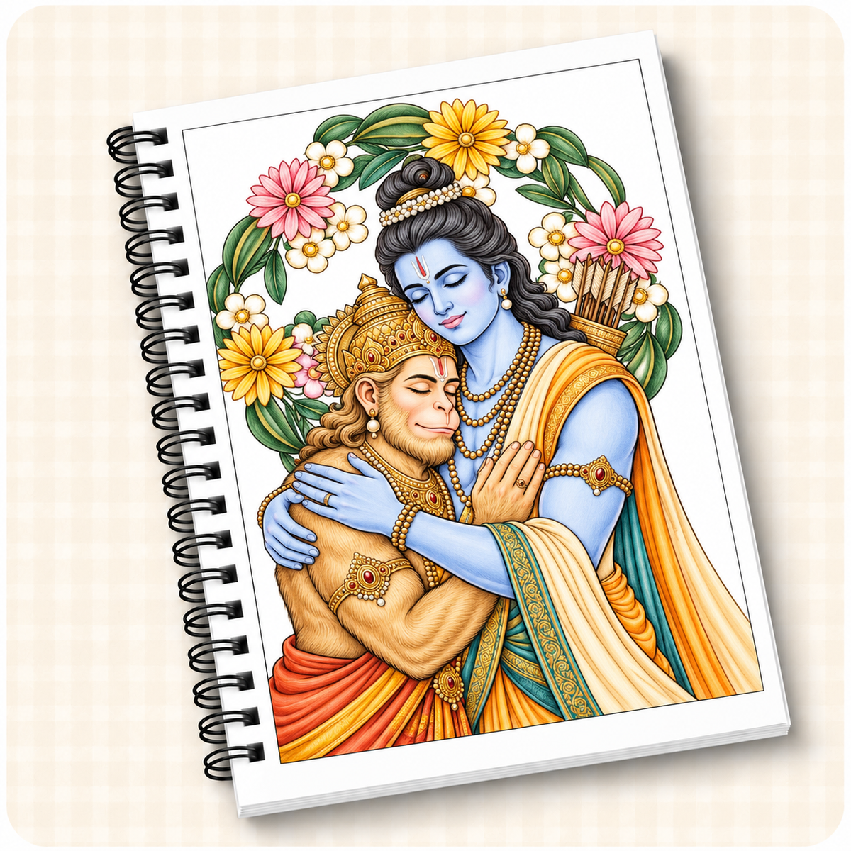 Shree Ram Mandala Coloring Book