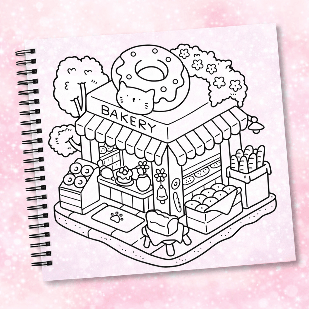 Cozy Corner Coloring Book - The Spectrum Stories