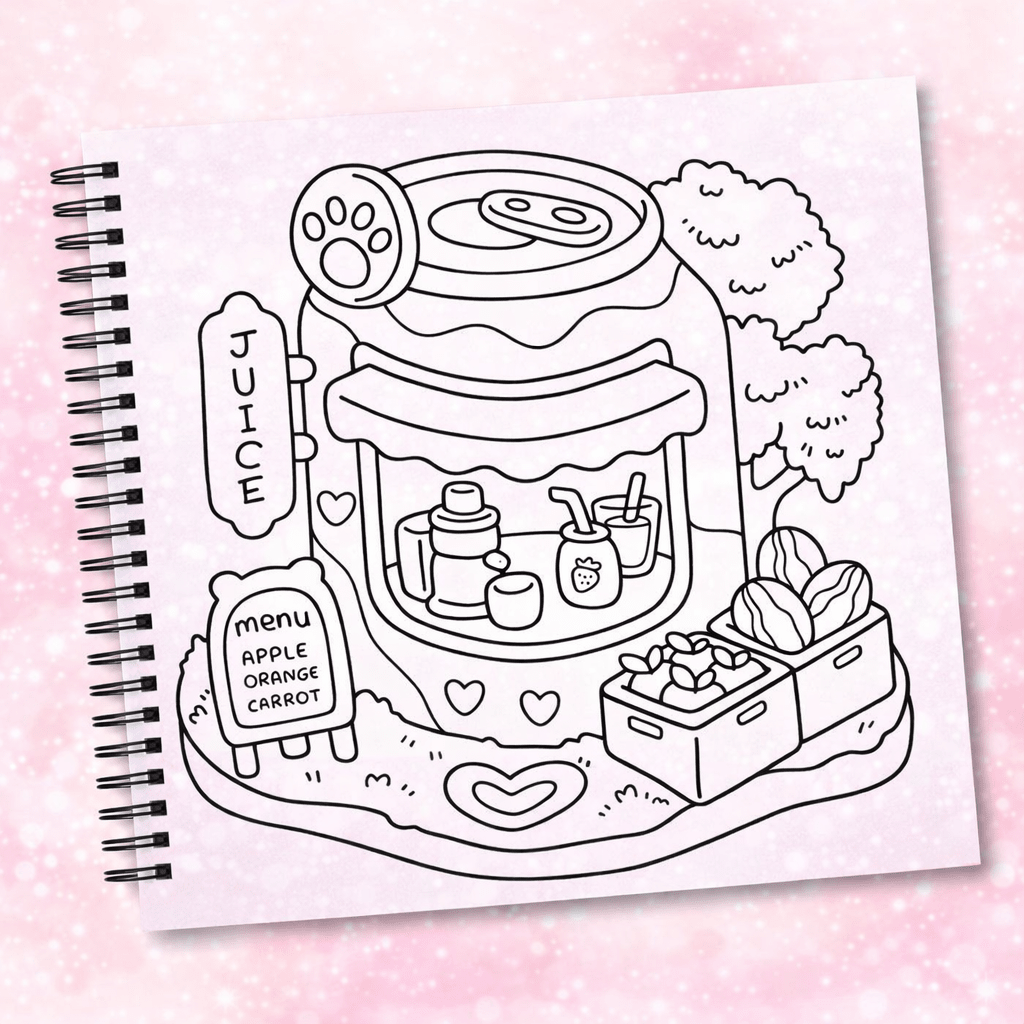 Cozy Corner Coloring Book - The Spectrum Stories