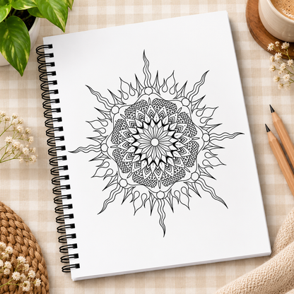 Mindful Mandalas Coloring Book