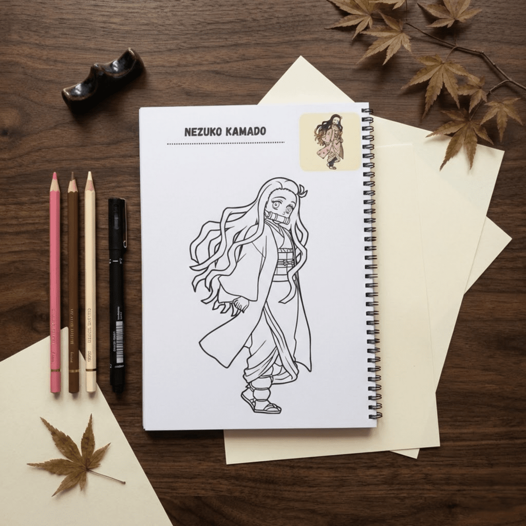 Demon Slayer Coloring Book