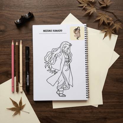 Demon Slayer Coloring Book