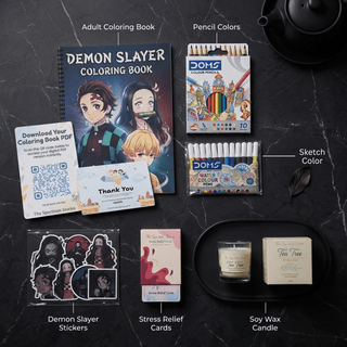 Demon Slayer Coloring Book