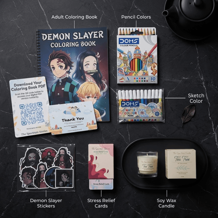 Demon Slayer Coloring Book