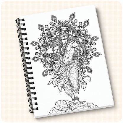 Shree Ram Mandala Coloring Book