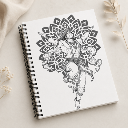 Hanuman Mandala Coloring Book