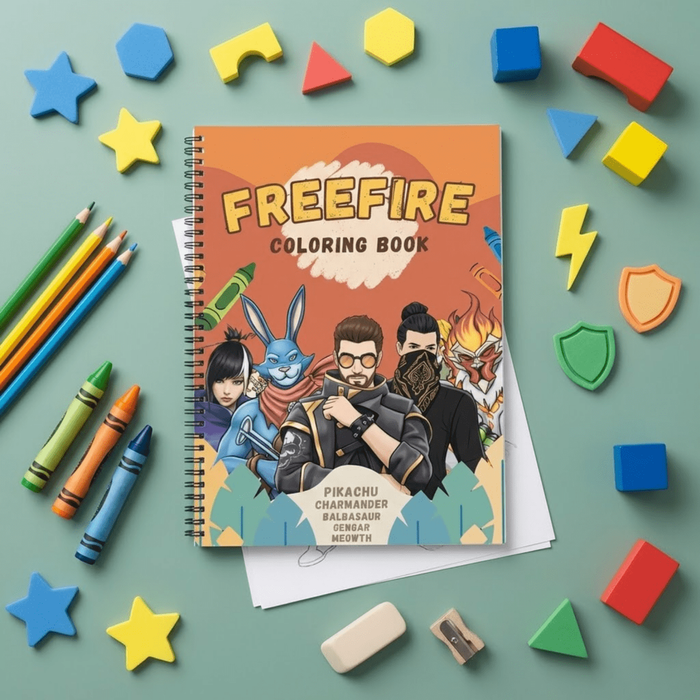 Free Fire Coloring Book