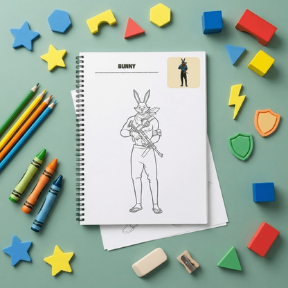 Free Fire Coloring Book