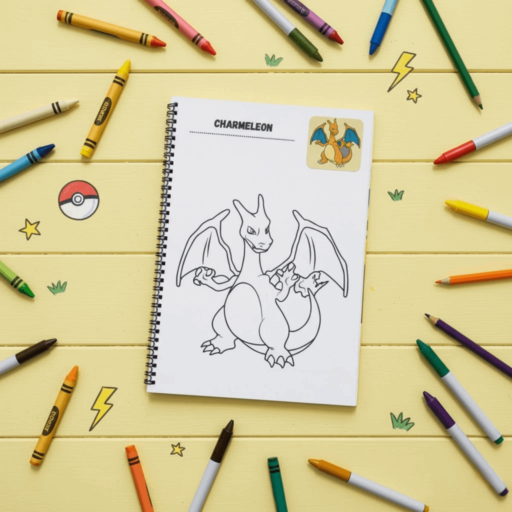 Pokemon Coloring Book for Boys & Girls – Adventure Fun Activity Book