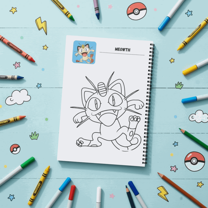 Pokemon Coloring Book for Boys & Girls – Adventure Fun Activity Book