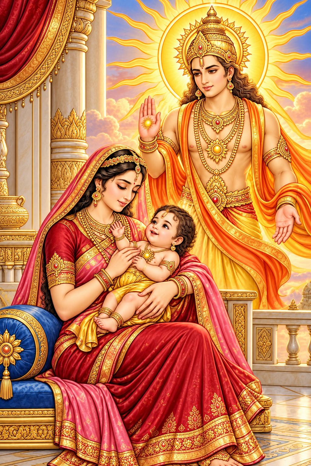 Birth of Karna